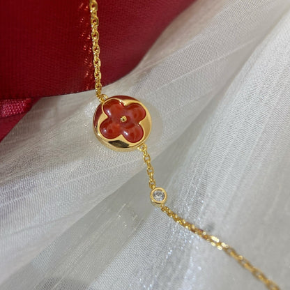 [Angela Schmuck]Sonnenanhänger Karneol Armband