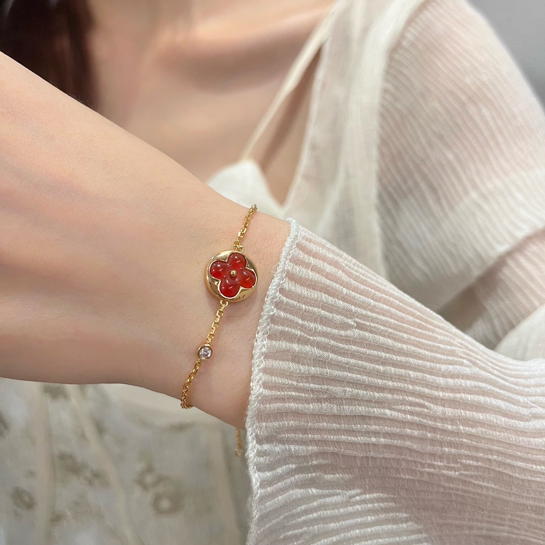 [Angela Schmuck]Sonnenanhänger Karneol Armband