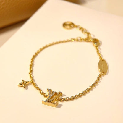 [Angela Jewellery]Goldarmband mit Logo-Sternmotiv