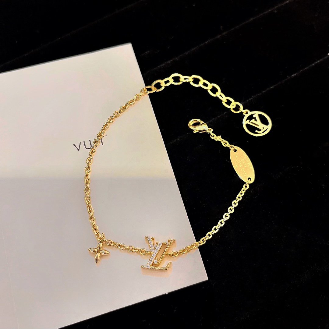 [Angela Jewellery]Goldarmband mit Logo-Sternmotiv