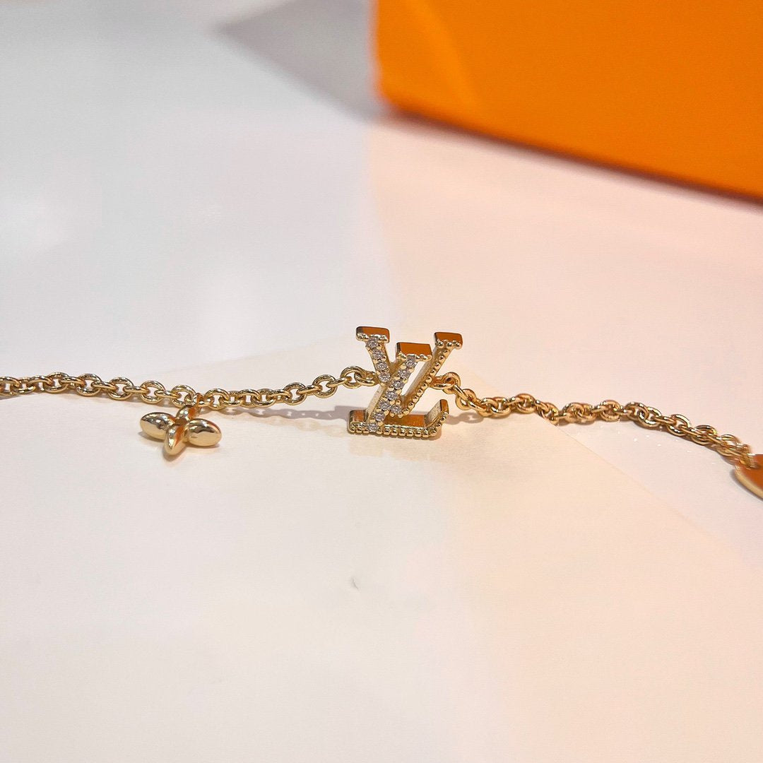 [Angela Jewellery]Goldarmband mit Logo-Sternmotiv