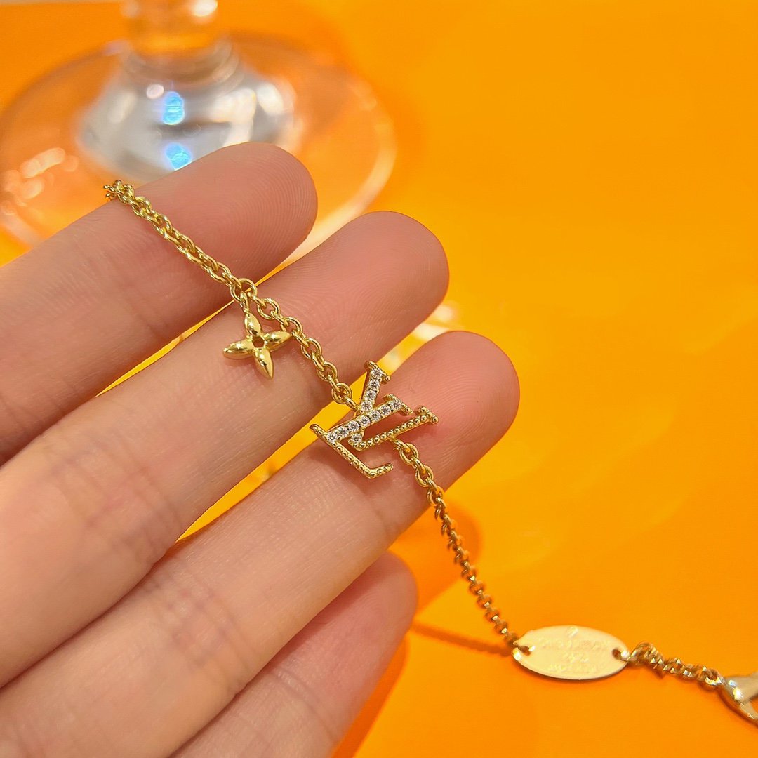 [Angela Jewellery]Goldarmband mit Logo-Sternmotiv