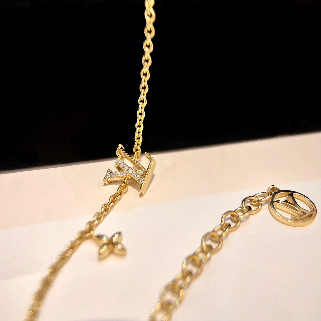 [Angela Jewellery]Goldarmband mit Logo-Sternmotiv