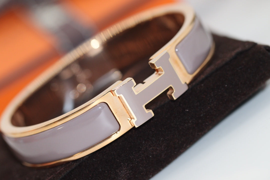[Angela Schmuck]H-Armband 12mm Braun