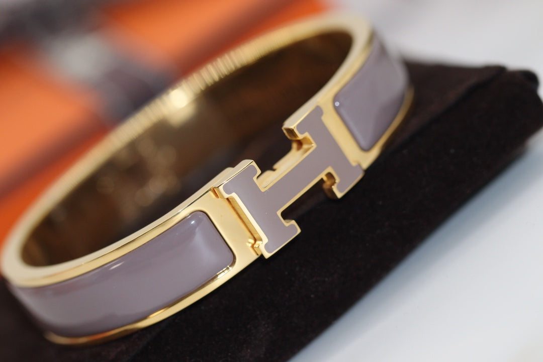 [Angela Schmuck]H-Armband 12mm Braun
