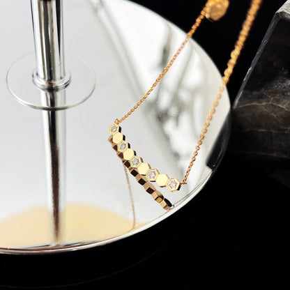[Angela Schmuck]BEE MY LOVE DIAMANT-HALSKETTE