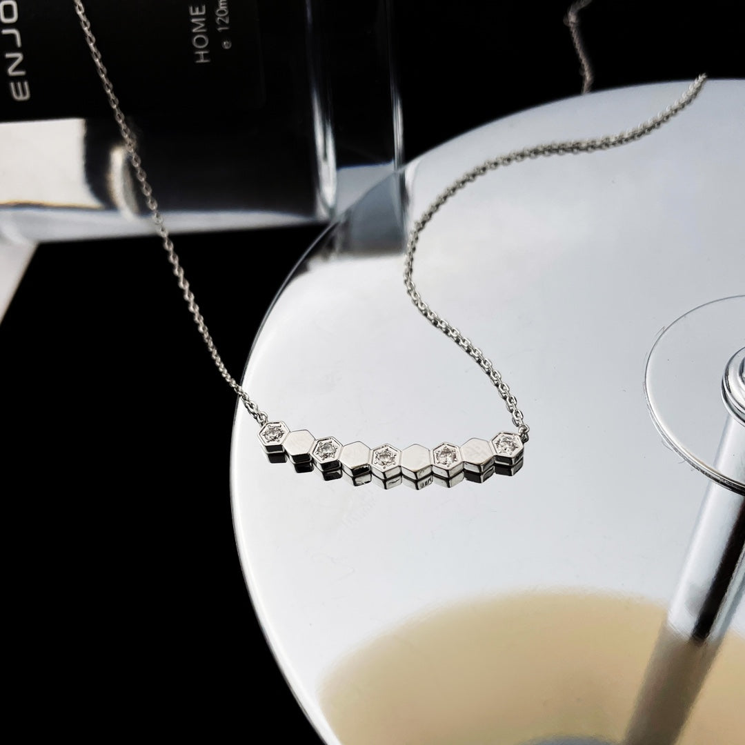 [Angela Schmuck]BEE MY LOVE DIAMANT-HALSKETTE