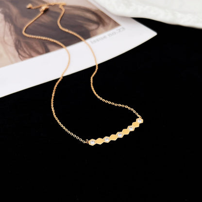 [Angela Schmuck]BEE MY LOVE DIAMANT-HALSKETTE