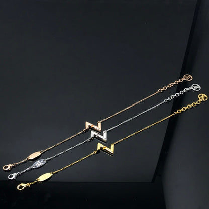 [Angela Schmuck]VOLT LV LOGO ARMBAND