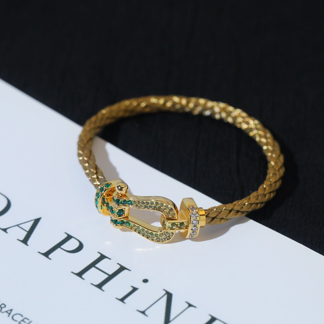 [Angela Schmuck]FORCE 10 GOLD GRÜNE DIAMANT GEPAPERT