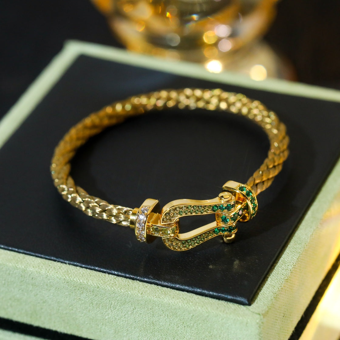 [Angela Schmuck]FORCE 10 GOLD GRÜNE DIAMANT GEPAPERT