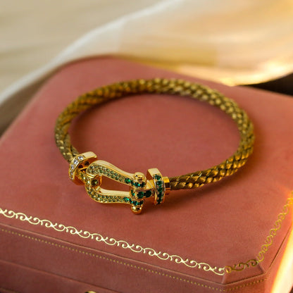 [Angela Schmuck]FORCE 10 GOLD GRÜNE DIAMANT GEPAPERT