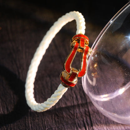 [Angela Schmuck]FORCE 10 WEISSES TEXTIL MIT DIAMANTEN