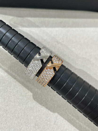 [Angela Jewellery]LIENS EVIDENCE  DIAMOND PAVED RING