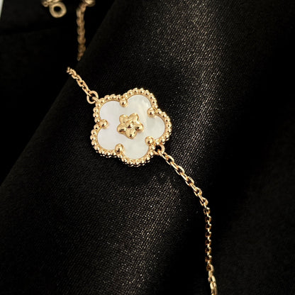 [Angela Schmuck]LUCKY SPRING ROSÉGOLD MOP ARMBAND