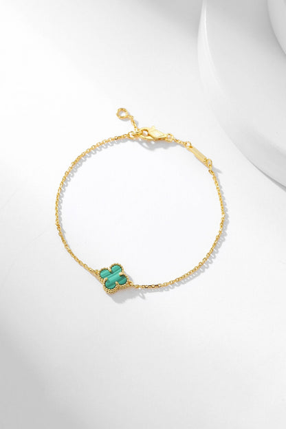 [Angela Schmuck]KLEE-ARMBAND MALACHIT 1 MOTIV