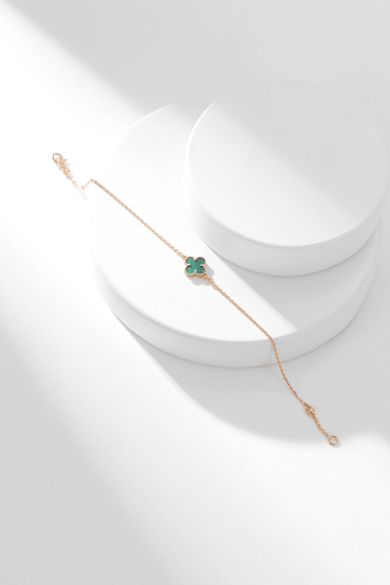 [Angela Schmuck]KLEE-ARMBAND MALACHIT 1 MOTIV