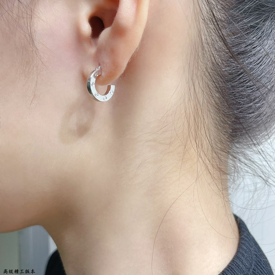 [Angela Schmuck]LOVE MINI OHRRINGE