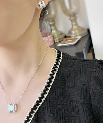 [Angela Schmuck] POP ​​H HIMMELBLAU OHRSTECKER