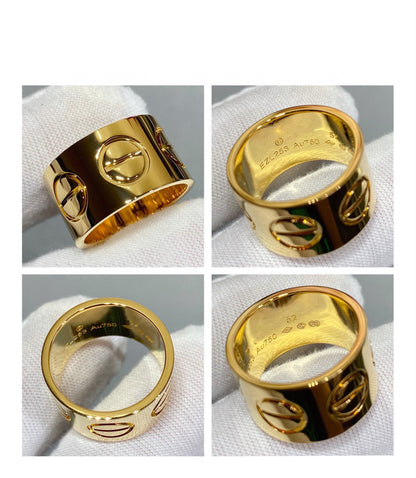 [アンジェラジュエリー]LOVE 11MM ラージリング