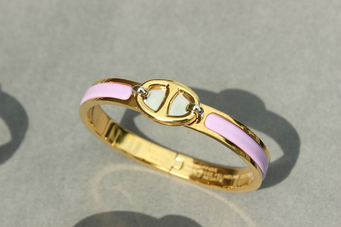 [Angela Schmuck] CLIC CHAINE GOLDARMBAND
