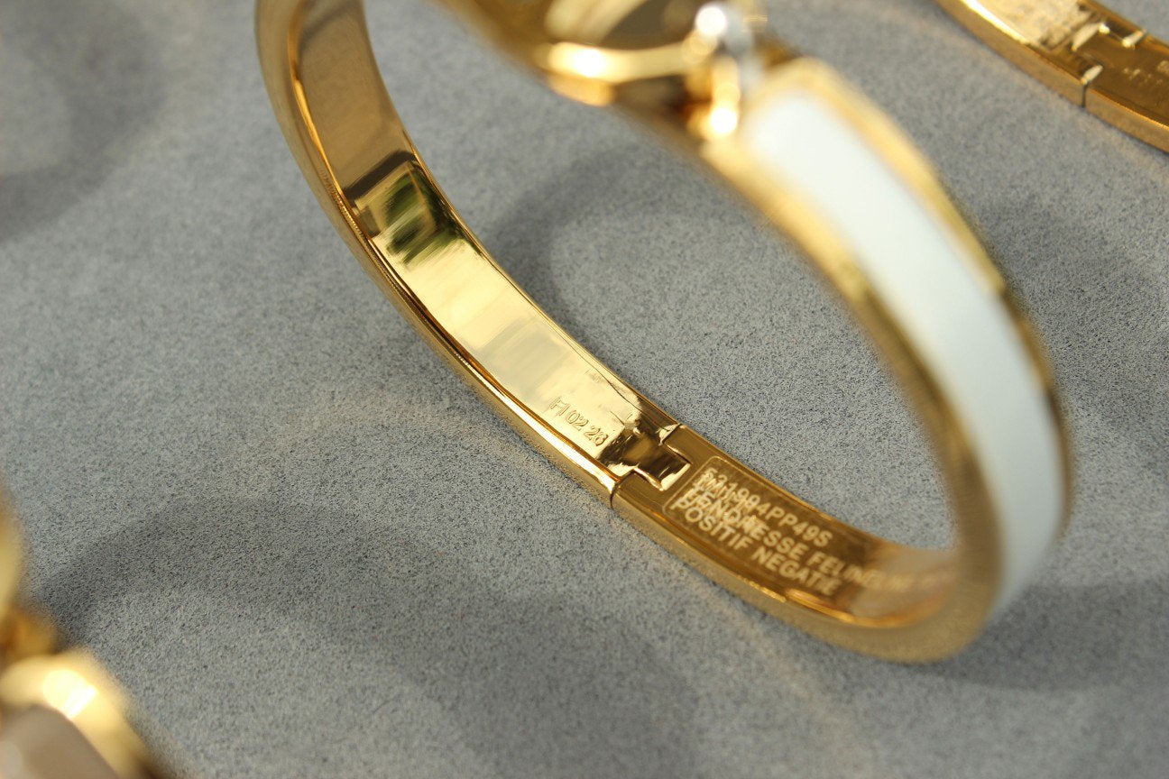 [Angela Schmuck] CLIC CHAINE GOLDARMBAND