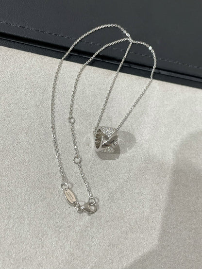 [Angela Schmuck] LIENS EVIDENCE DIAMANT-HALSKETTE