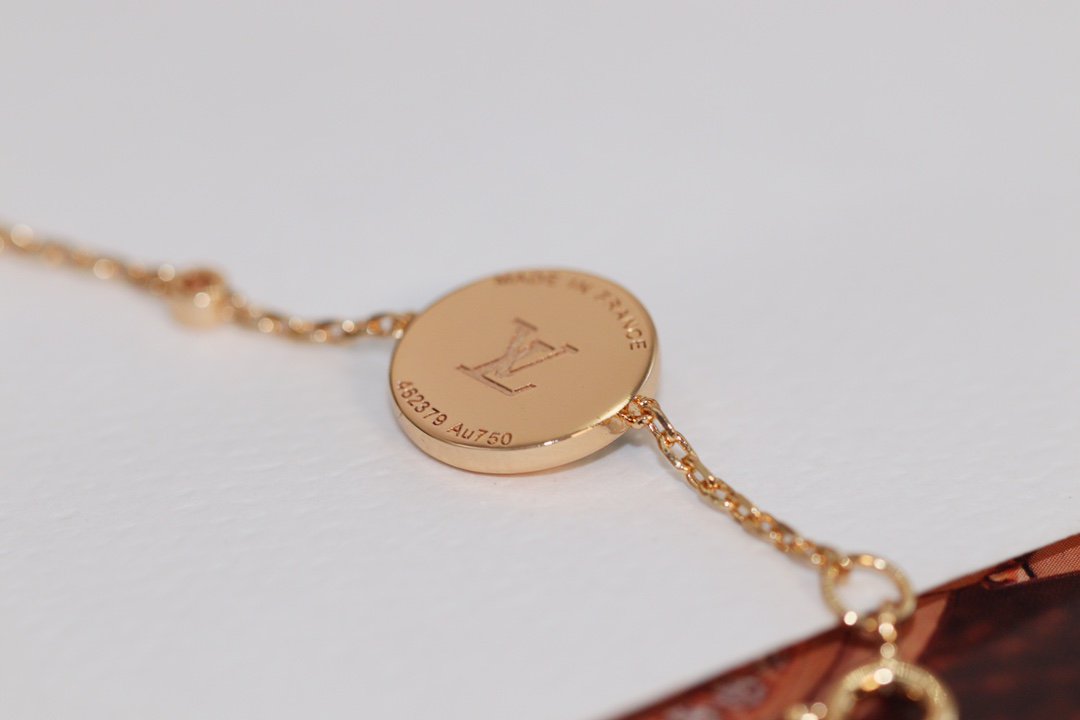 [Angela Jewellery]Armband mit Stern- und Sonnenmotiv, 4 Roségold, Malachit