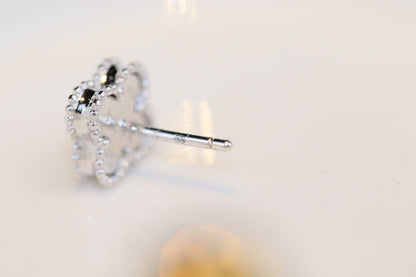 [Angela Schmuck]CLOVER MINI TÜRKIS SILBER OHRSTECKER