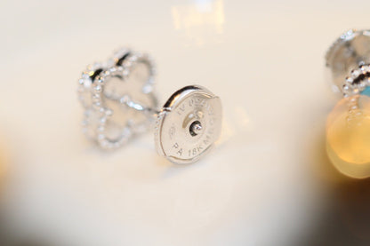 [Angela Schmuck]CLOVER MINI TÜRKIS SILBER OHRSTECKER