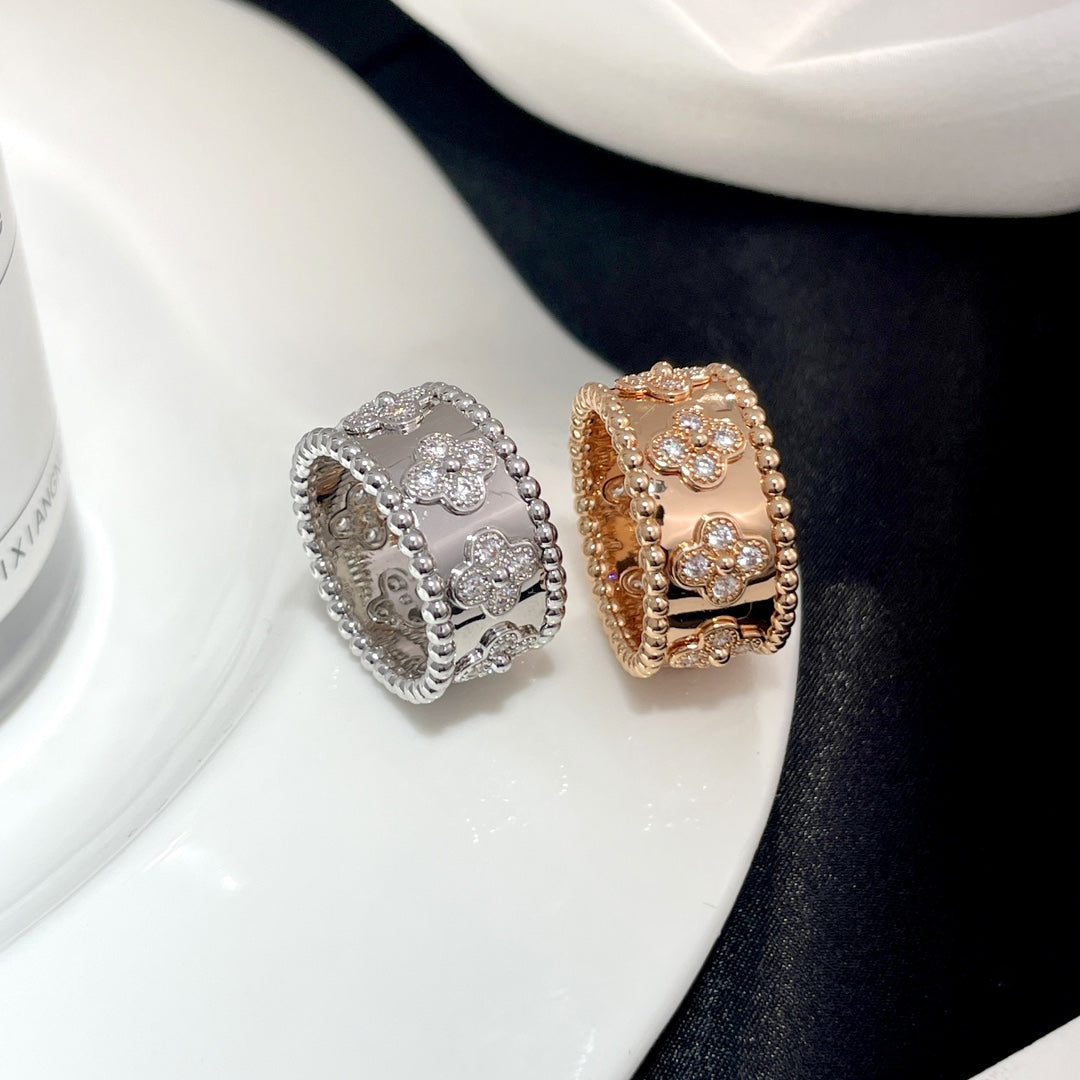 [Angela Schmuck] GROSSER PERLEE DIAMANTRING 