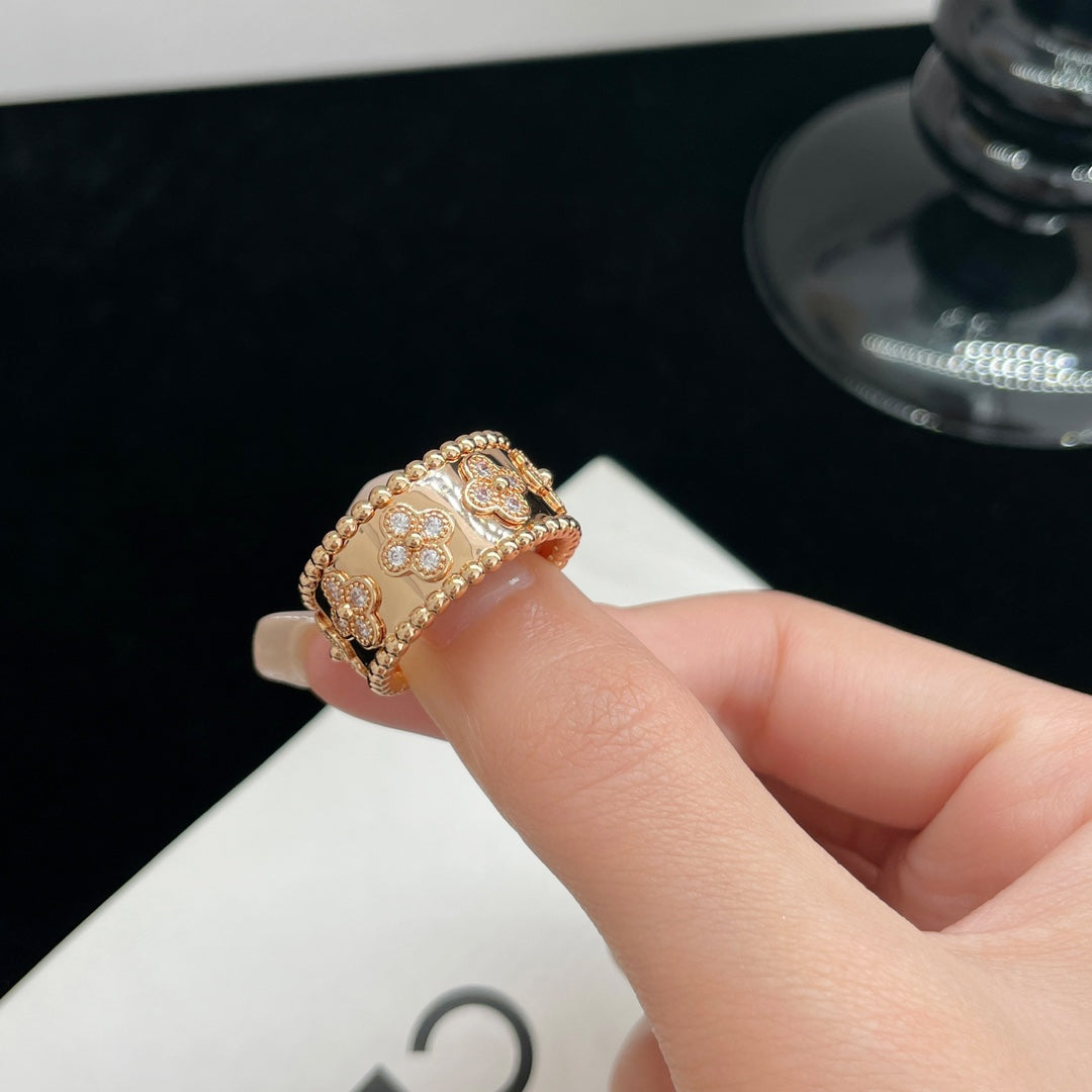 [Angela Schmuck] GROSSER PERLEE DIAMANTRING 
