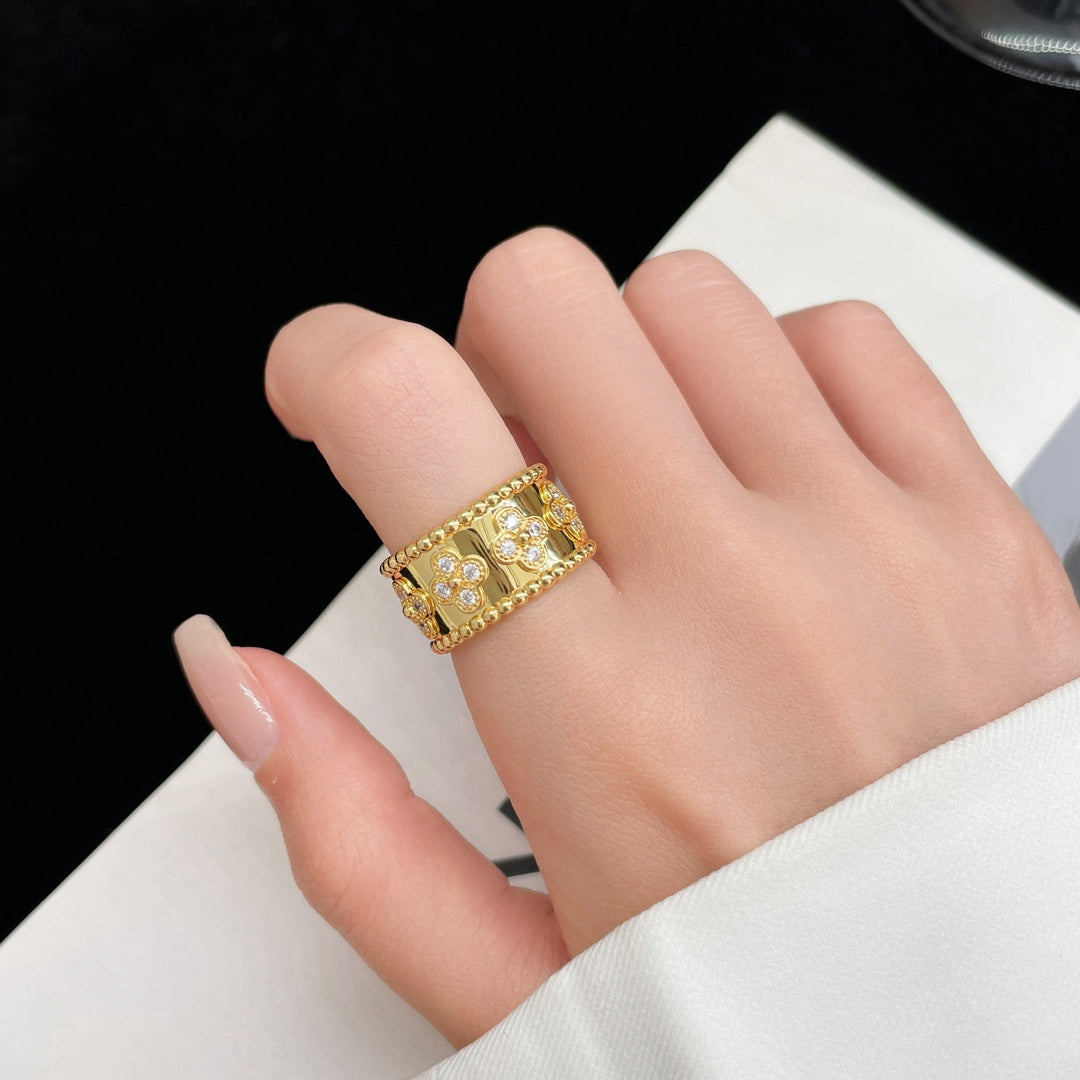[Angela Schmuck] GROSSER PERLEE DIAMANTRING 