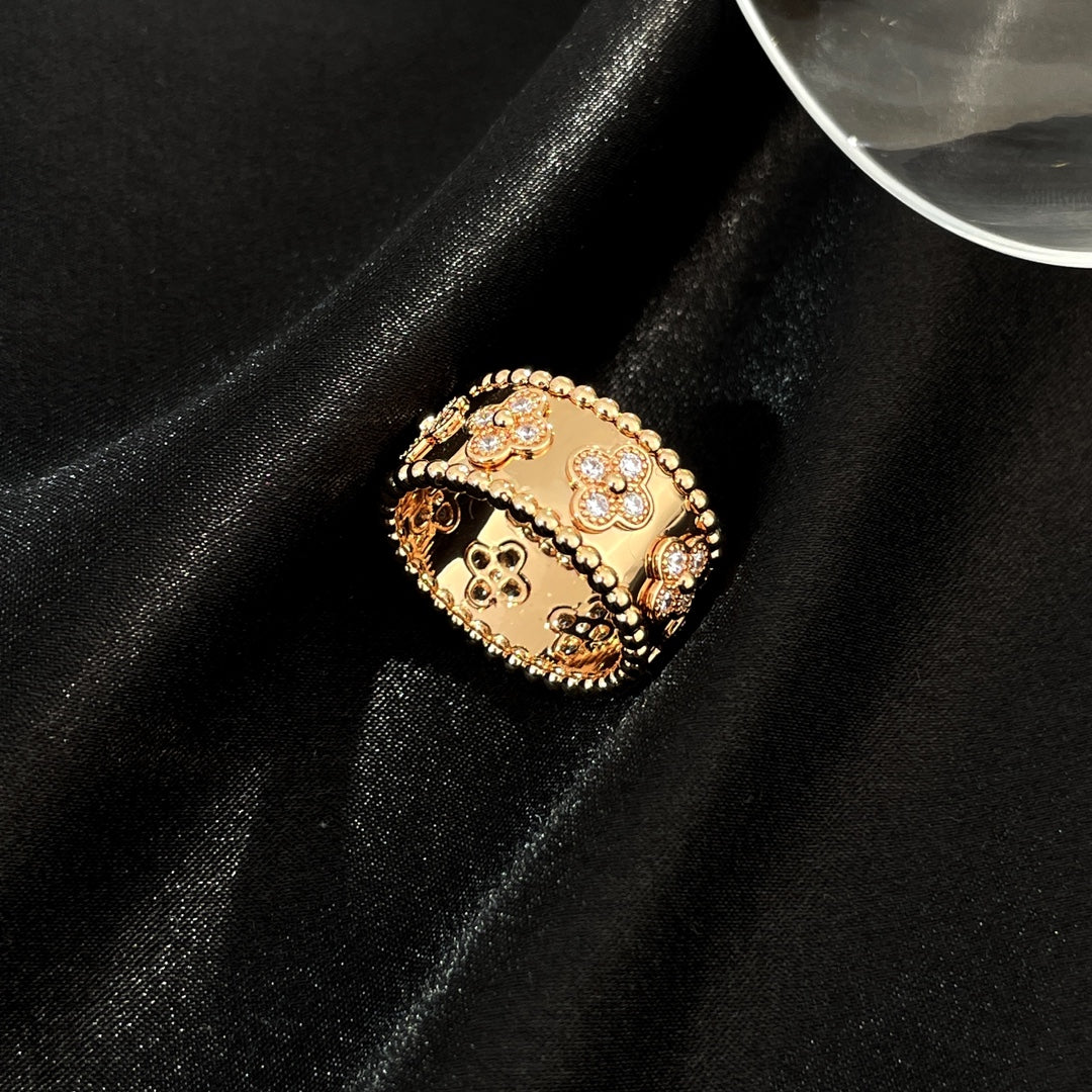 [Angela Schmuck] GROSSER PERLEE DIAMANTRING 