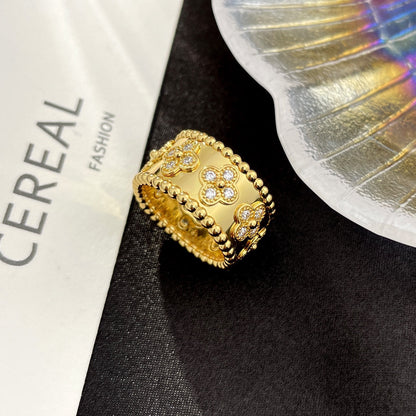 [Angela Schmuck] GROSSER PERLEE DIAMANTRING 