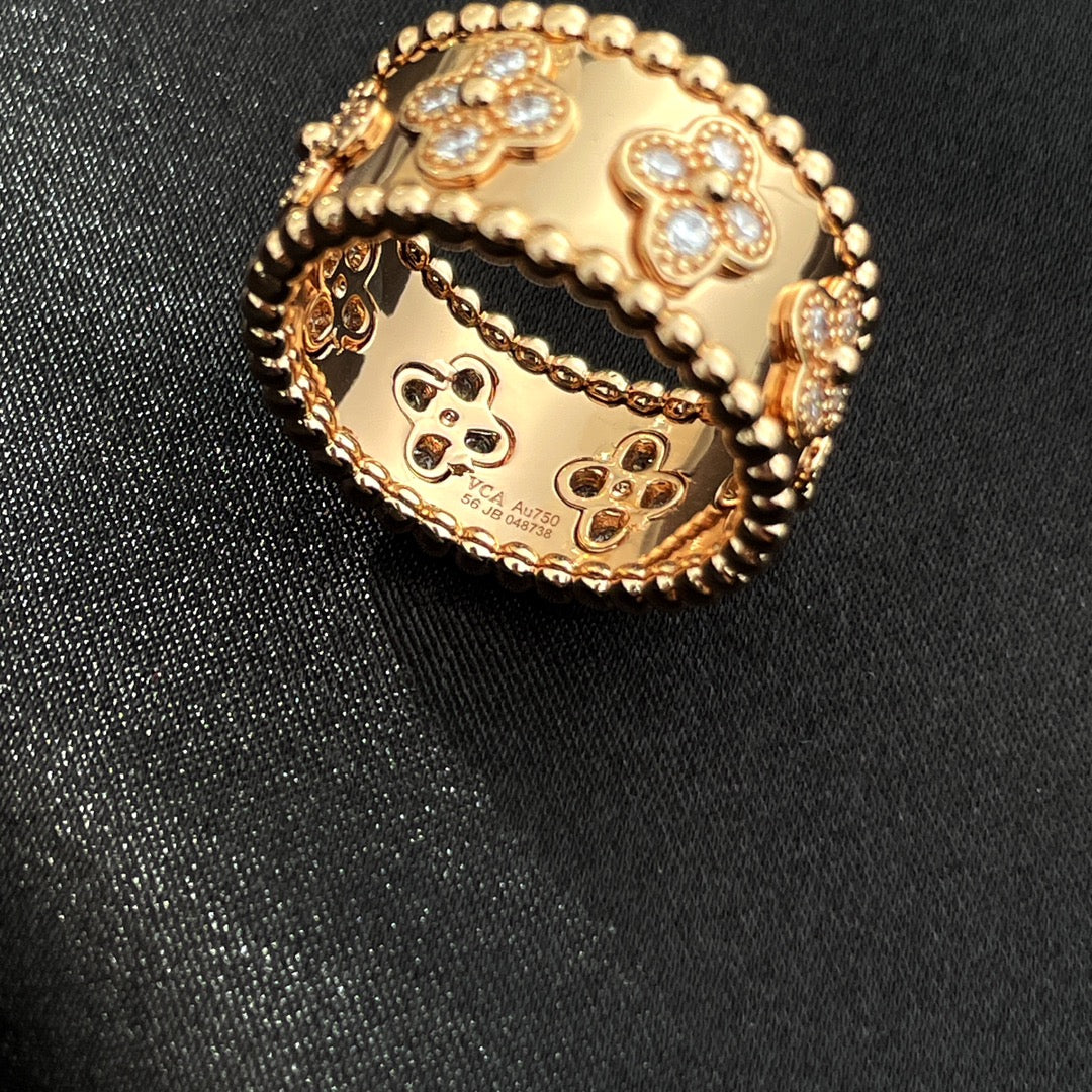 [Angela Schmuck] GROSSER PERLEE DIAMANTRING 