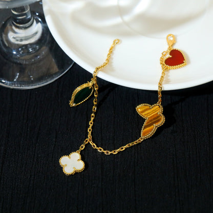 [Angela Schmuck]Glücklicher Frühling 5 Motiv Goldarmband 