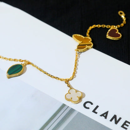 [Angela Schmuck]Glücklicher Frühling 5 Motiv Goldarmband 