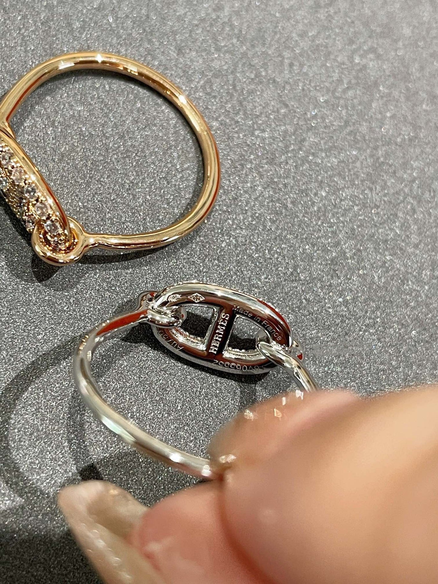 [Angela Jewellery]Runder kleiner Diamantring