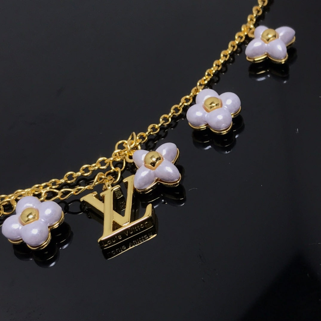 [Angela Jewellery]Goldarmband mit Logo-6-Motiv, Stern und Sonne