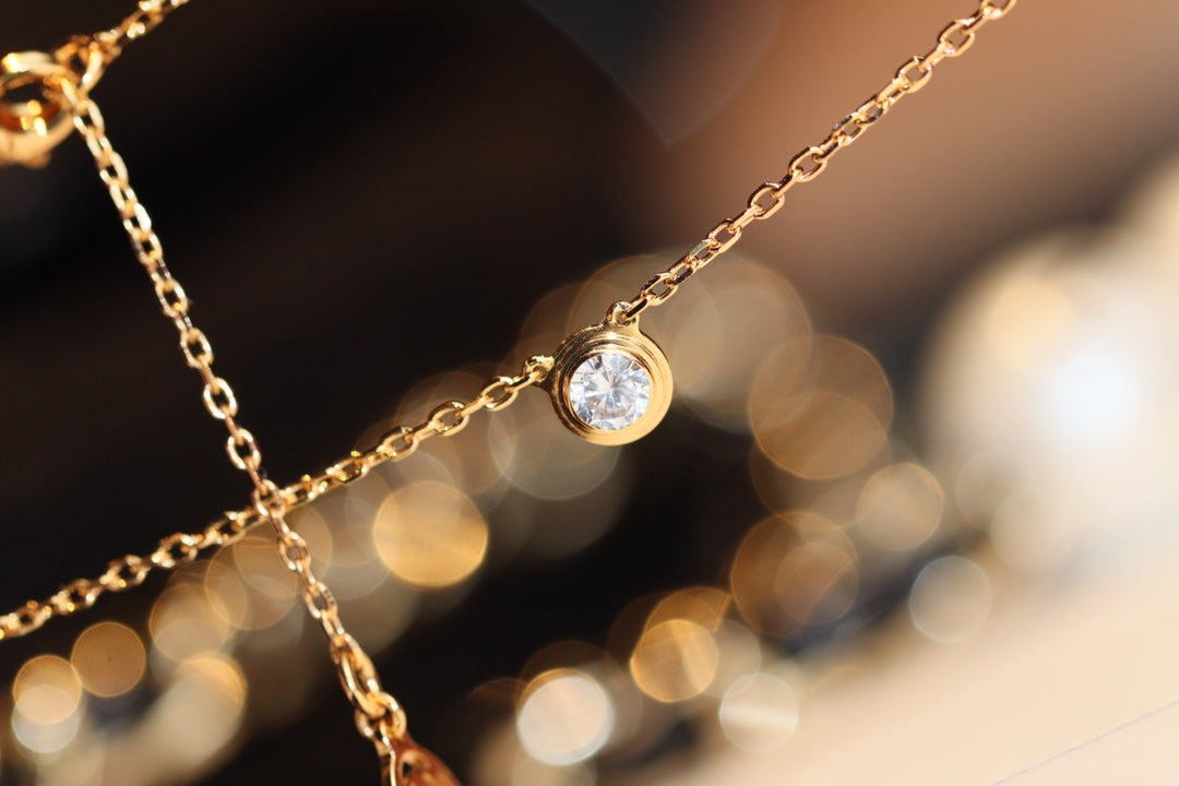 [Angela Schmuck]DAMOUR DIAMANT HALSKETTE