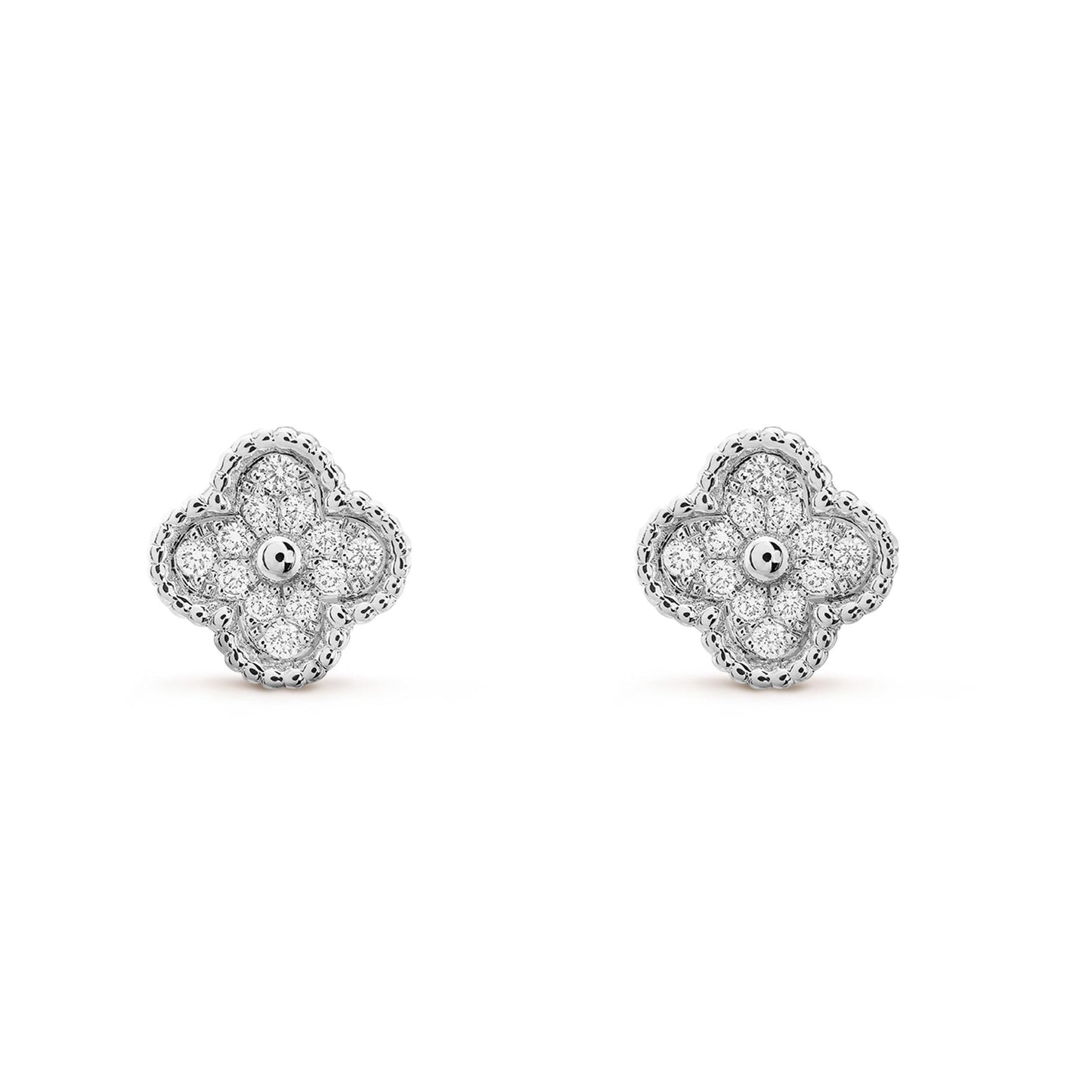 [Angela Schmuck]CLOVER MINI DIAMANT OHRSTECKER