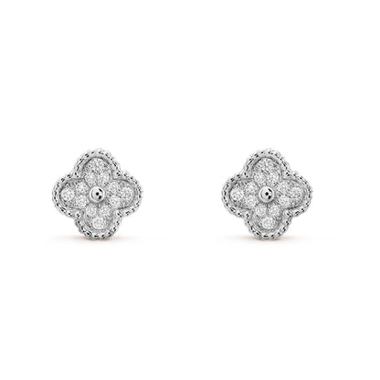 [Angela Schmuck]CLOVER MINI DIAMANT OHRSTECKER