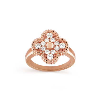 [Angela Schmuck]CLOVER DIAMOND RING
