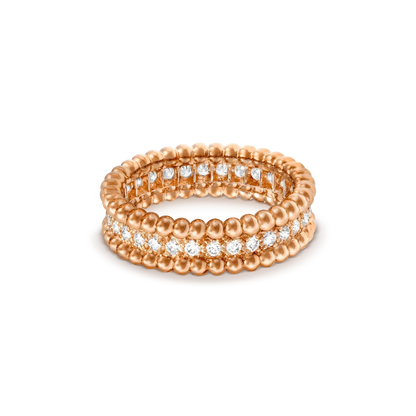 [Angela Schmuck]Perlee Diamant Roségold Ring