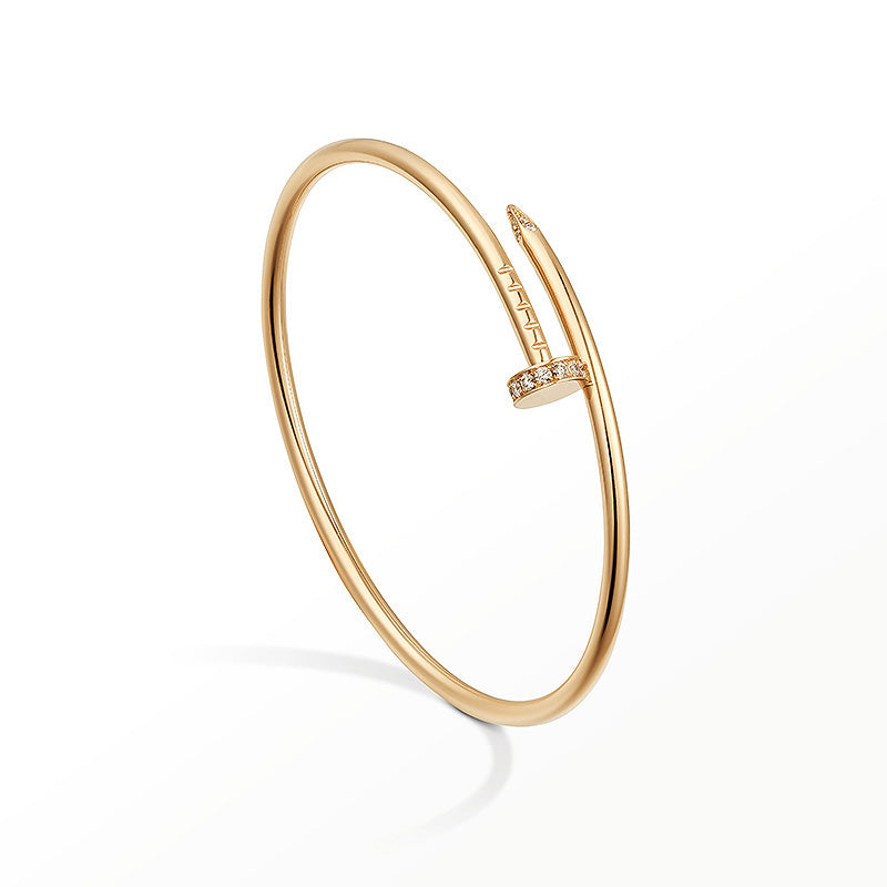 [アンジェラジュエリー]JUSTE ブレスレット 2.5mm ダイヤモンド