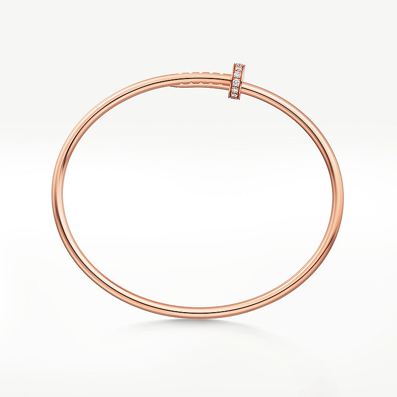 [アンジェラジュエリー]JUSTE ブレスレット 2.5mm ダイヤモンド