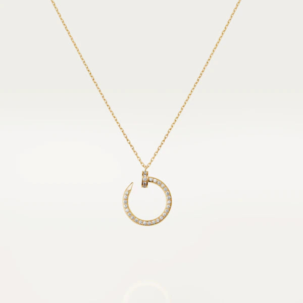 [Angela Schmuck]JUSTE HALSKETTE GOLD DIAMANTEN 