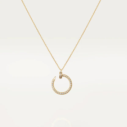 [Angela Schmuck]JUSTE HALSKETTE GOLD DIAMANTEN 