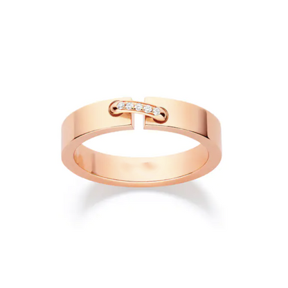 [Angela Schmuck] ALLIANCE LIENS VIDENCE DIAMANT 4MM RING